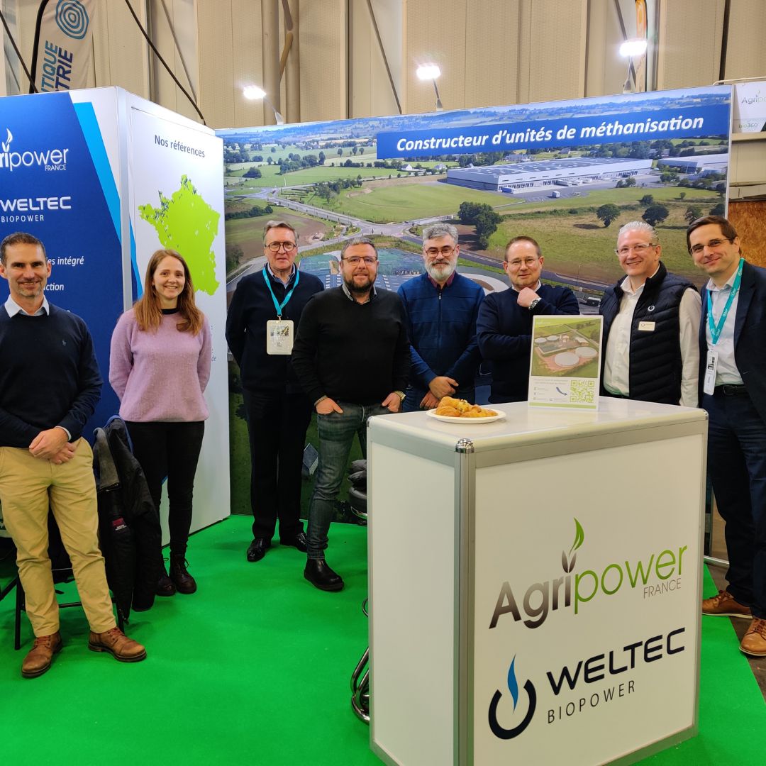 Equipe AGRIPOWER salons professionnels 2025